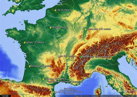 France Geographic Map