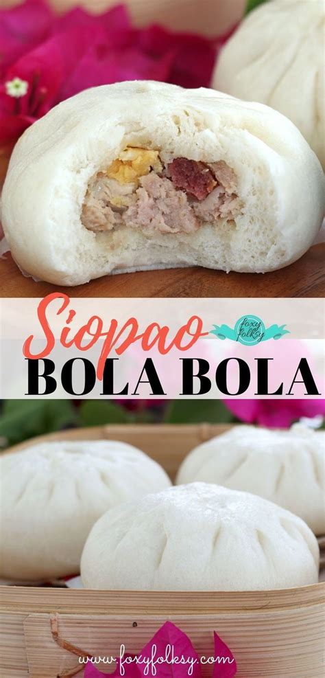 Chicken Bola Bola Siopao Recipe - sipa bola