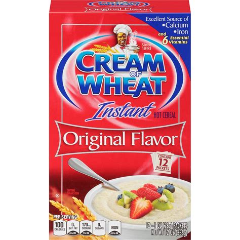 Cream of Wheat® Original Flavor Instant Hot Cereal 12-1 oz. Packets - Walmart.com - Walmart.com