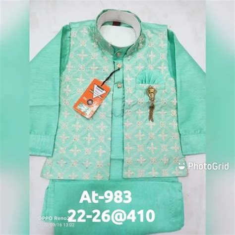 SAME AS THE PICTURE Kids BOYS Fancy Modi Suit at Rs 410/piece in New Delhi | ID: 23690973973