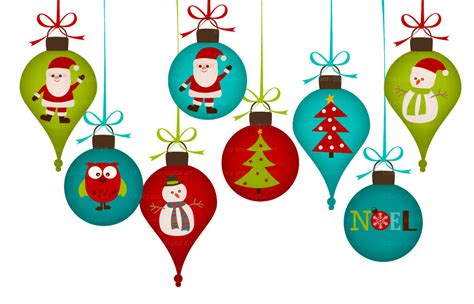 Xmas baubles clipart – Kilcoy Art Society