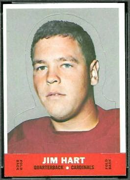 Jim Hart - 1968 Topps Stand Up #8 - Vintage Football Card Gallery