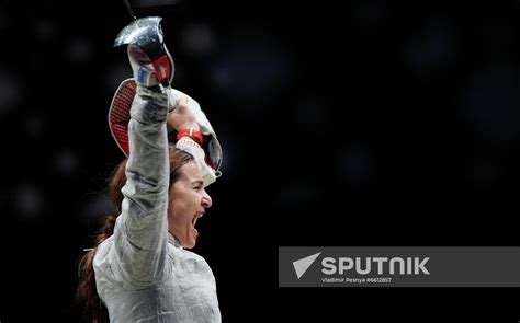 Japan Olympics 2020 Fencing Women Sabre Team | Sputnik Mediabank