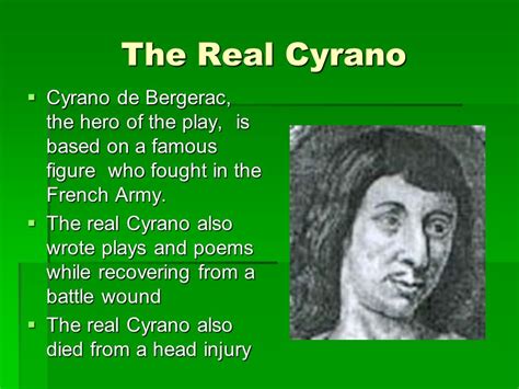 Cyrano De Bergerac Famous Quotes. QuotesGram