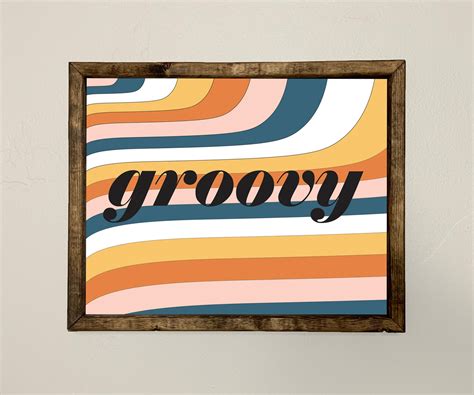 Colorful Groovy Digital Art DOWNLOAD - Etsy