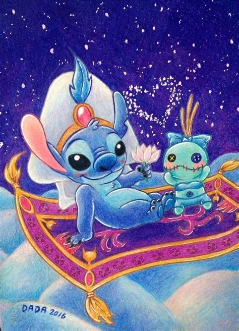 This Artist Loves Drawing Stitch Mash-ups And It's Glorious | Princess ...