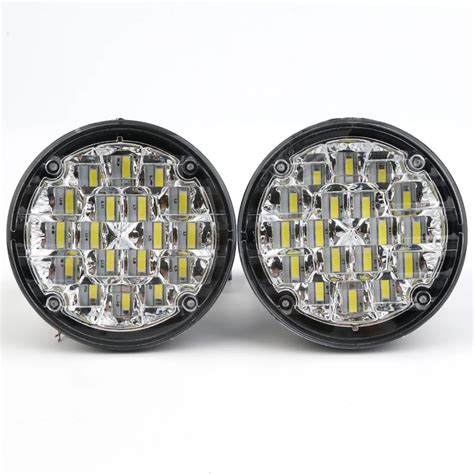 Cheap 2 pcs Waterproof 12V 18 LED Round Auto Car Fog Lamp Driving ...