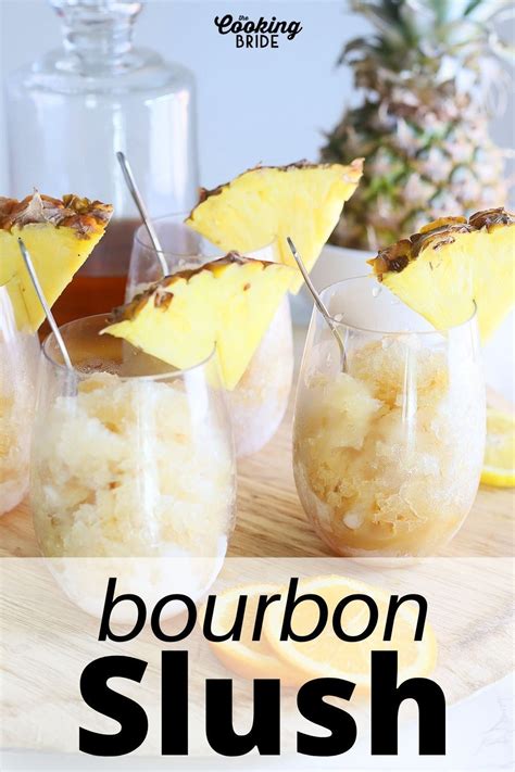 Bourbon Slush + VIDEO | Recipe | Bourbon slush, Lemonade slushies ...