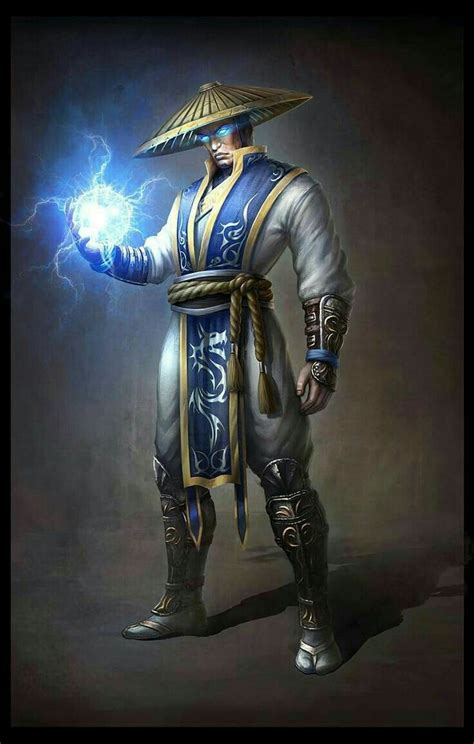 Thunder God Raiden from MKX | Mortal kombat art, Raiden mortal kombat ...