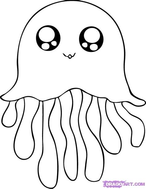 nemo coloring pages to print | Cute Jellyfish Coloring Pages | Cartoon ...