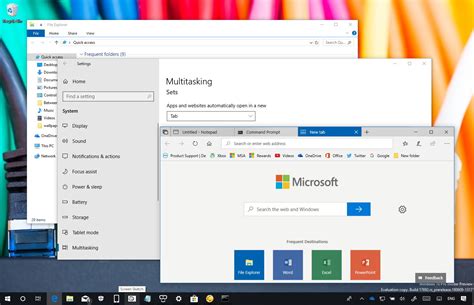 How to disable apps in sets of tabs on Windows 10 - Pureinfotech