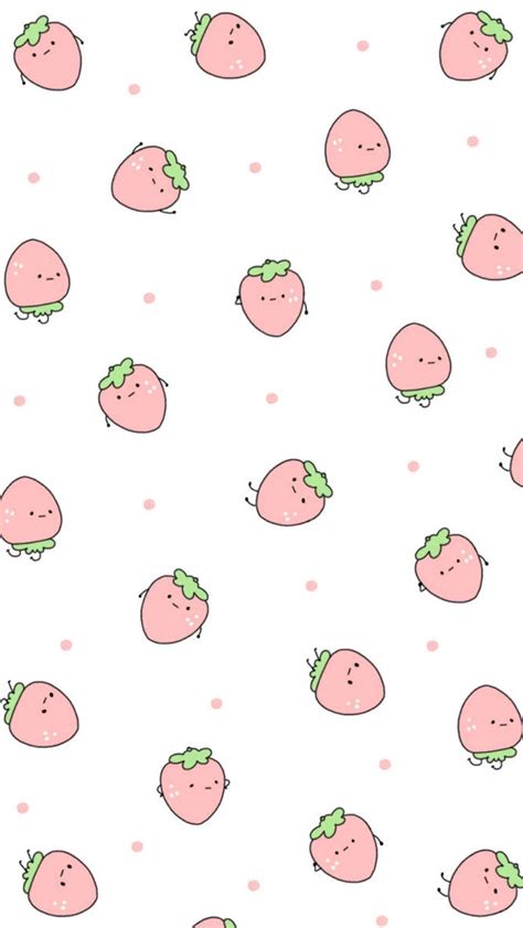 View 22 Pink Aesthetic Cute Strawberry Cow Wallpaper - Xfactor Wallpaper