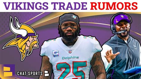 Vikings Trade Rumors After Hiring Brian Flores Ft. Xavien Howard, Bryon Jones & Dalvin Cook ...