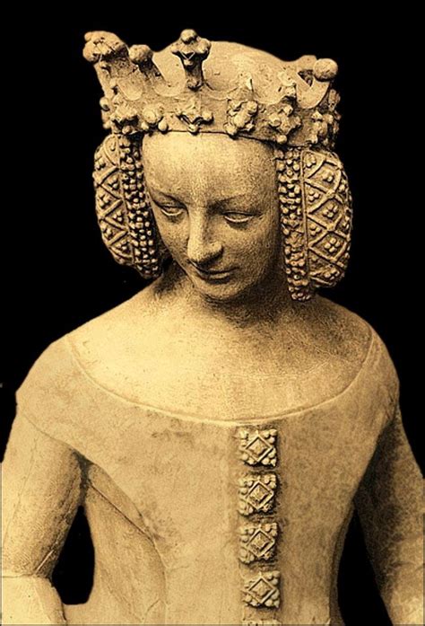 Isabeau de Bavière | : Isabeau de Bavière, reine de France, vers 1400, statue de Guy de ...