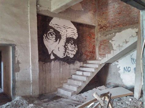 Street Artists Transformed This Abandoned Factory Into An Art Gallery | Street artists, Art, Artist