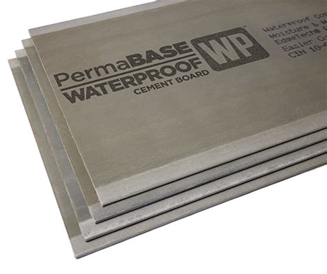 Waterproof Cement Board | PermaBASE WP™ Cement board