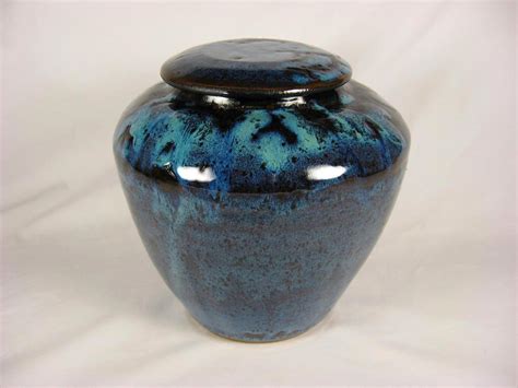 110425.A Cremation Ashes Urn - Carl's Pottery