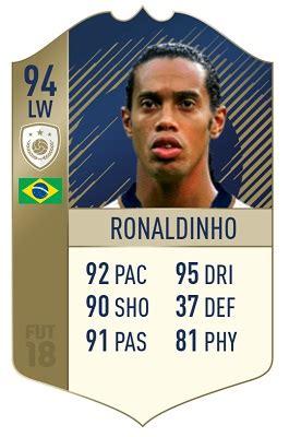 Ronaldinho Icon Card - Ronaldinho - 95 Icon Moments | FIFA 19 Stats & Prices | WeFUT : Join the ...