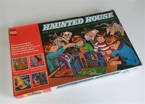 HAUNTED HOUSE Board Game (Denys Fisher, 1970's) - Vintage Toys & Games