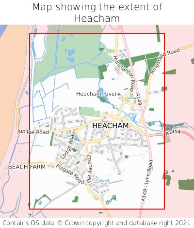 Where is Heacham? Heacham on a map