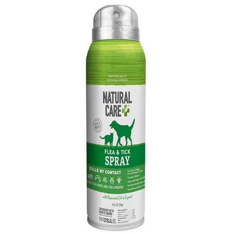 Natural Care Flea and Tick Spray for Dogs and Cats | Flea Treatment for ...