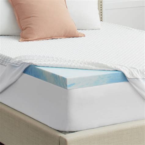 Sealy Chill 3" Gel Memory Foam Cooling Mattress Topper with Anti-Microbial Cover, King - Walmart ...