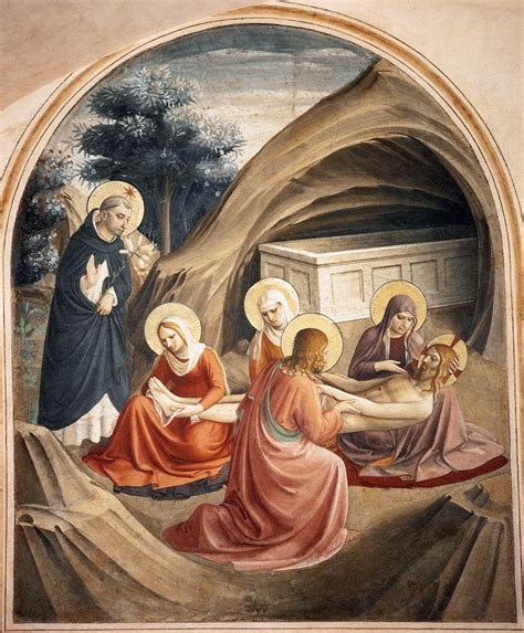 Lamentation over Christ, 1440 - 1442 - Fra Angelico - WikiArt.org