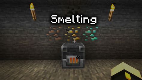 Smelting in Minecraft