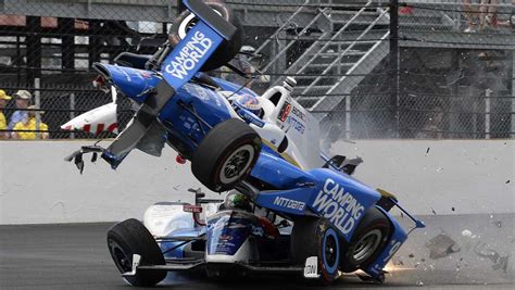 Replay: Driver's view of massive Indy 500 crash