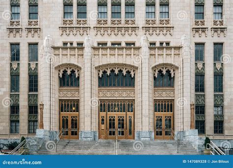 Architectural Details of City Hall, in Atlanta, Georgia Stock Photo - Image of atlanta, united ...