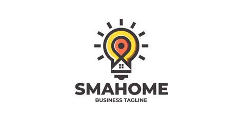 Smart Home Location Logo Template by Ardies | Codester