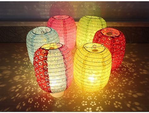 10 Chinese Lantern DIY Mid Autumn Festival Decor CNY Decor - Etsy