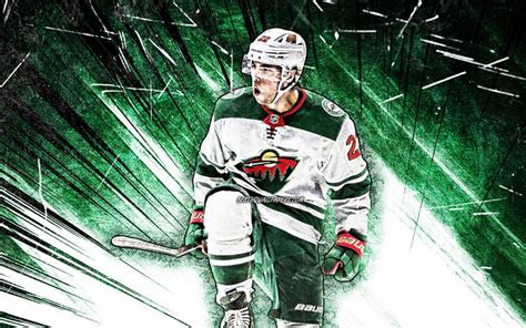 Download wallpapers 4k, Kevin Fiala, grunge art, NHL, Minnesota Wild, hockey stars, hockey ...