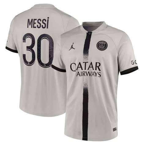 Messi PSG Away Jersey Kit Year-end gift Away