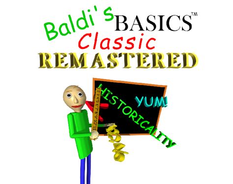 Release date announcement! - Baldi's Basics Classic Remastered by Basically Games