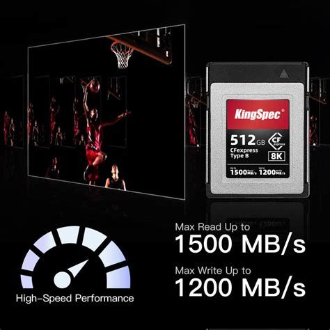 KingSpec Memory Card 256gb 512gb | CF Express Card 256GB | PCIe Interface for Camera Video ...