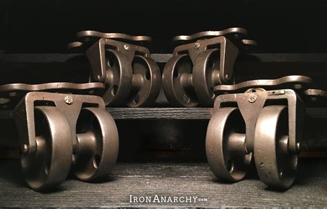 Vintage Industrial Cart Wheels — Iron Anarchy