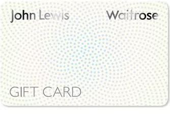 John Lewis Partnership gift card