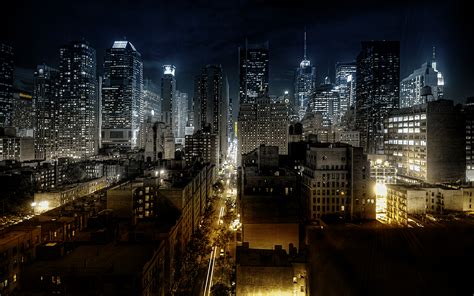 Cityscape Night Wallpapers - Top Free Cityscape Night Backgrounds ...