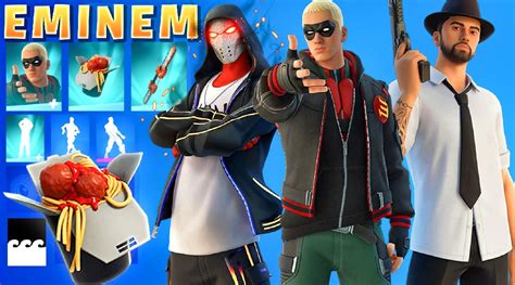 Preview of All Eminem Skins, Cosmetics and Gear in Fortnite | Eminem ...