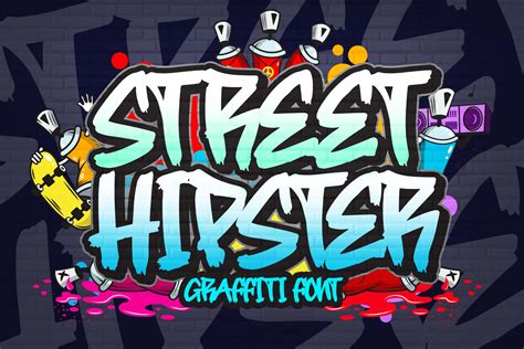 Street Hipster Graffiti Font – Crella