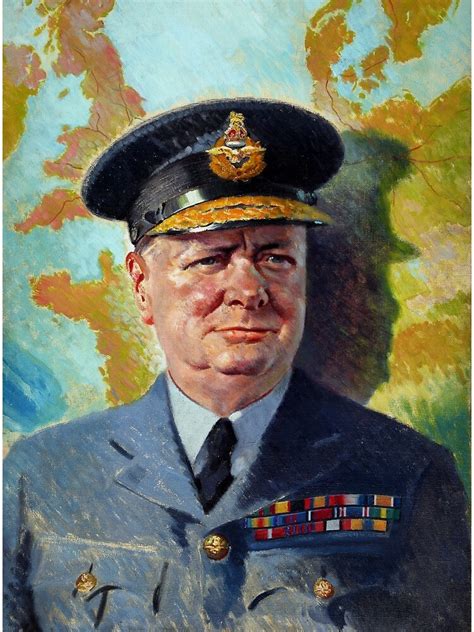 "Winston Churchill In Uniform" Poster by warishellstore | Redbubble