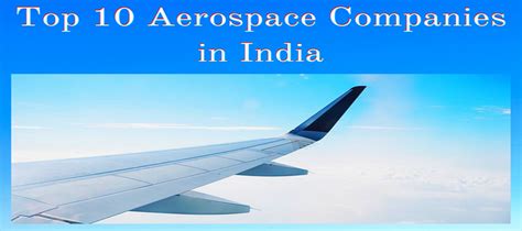 Top 10 Aerospace Companies In India - Plato Data Intelligence