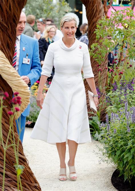 Sophie, Countess of Wessex, at the Hampton Court Flower Show, 2017 ...