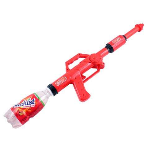 Kids Water Gun Pistol Toy Super Blaster Soaker Shooter Fits Screw Top Bottles Toy - Walmart.com