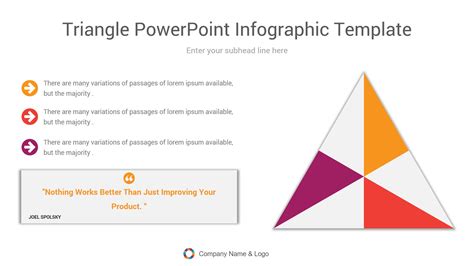 triangle powerpoint Infographic template | CiloArt