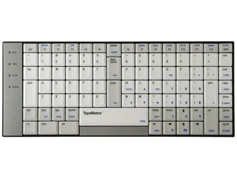 TypeMatrix 2030 USB - US Qwerty Keyboard : KBC-TM2030-Q : The Keyboard Company