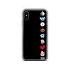 BTS - BT21 Face Point Black iPhone Case for XS/XS Max,XR,X,8/8 Plus,7/7Plus,6/6S