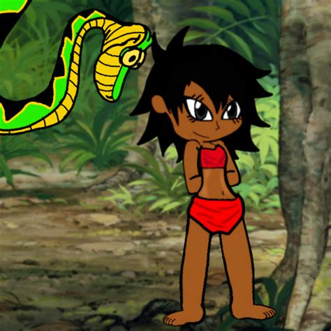 Kaa y Mowgli by kaaman1235 on DeviantArt