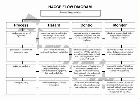 Haccp Plan Template Free